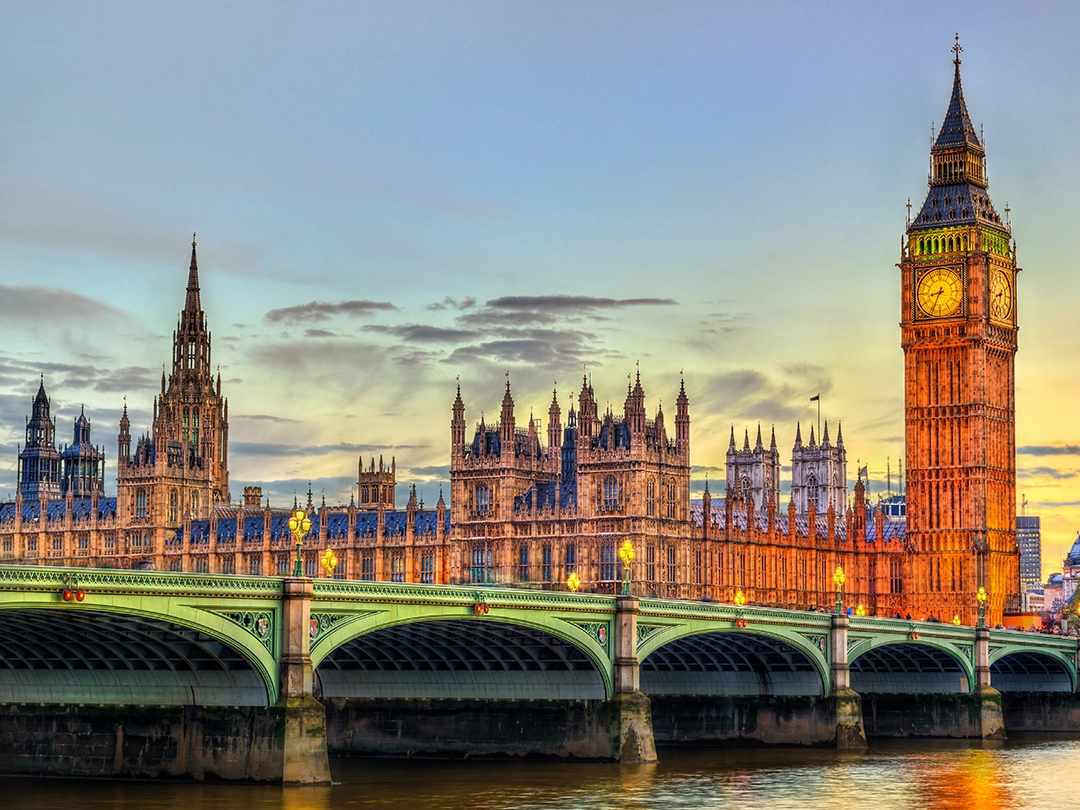 Palace of Westminster & Westminster Bridge
